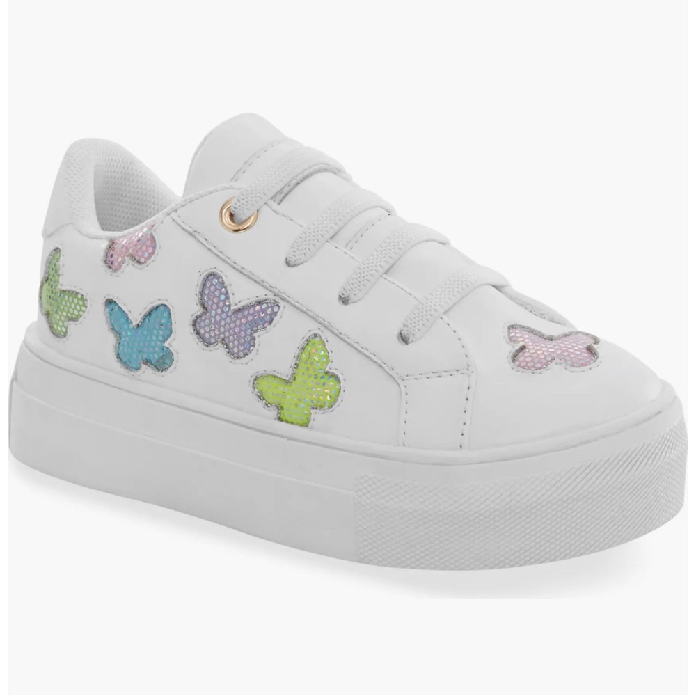 Kurt Geiger Kids' Laney Butterfly Sneaker